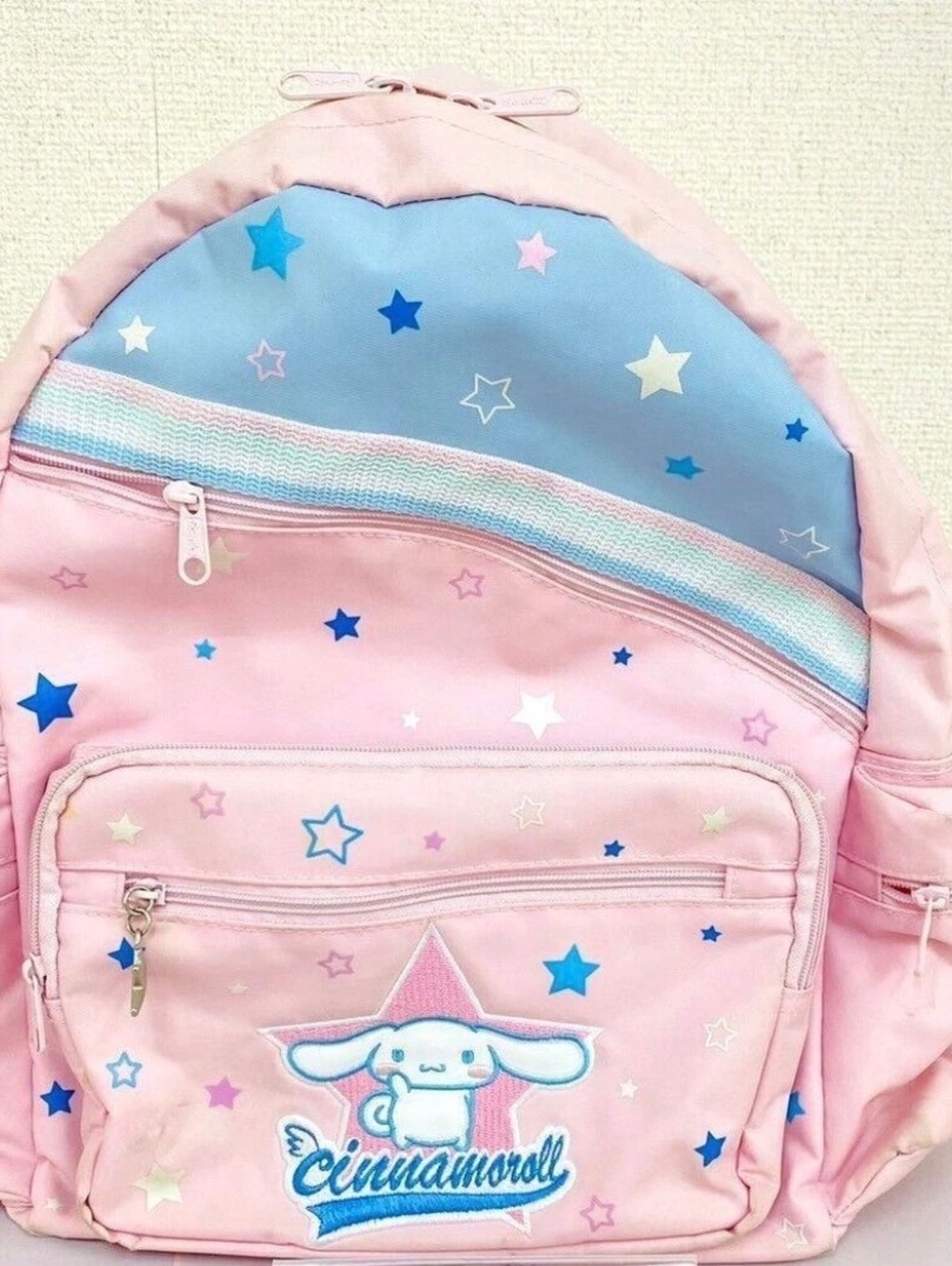 Sanrio Cinnamoroll Pink Star Women's Backpack New Without Tags